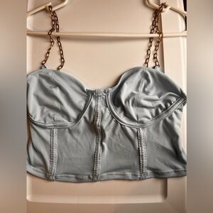 Just Polly Light Crop Top